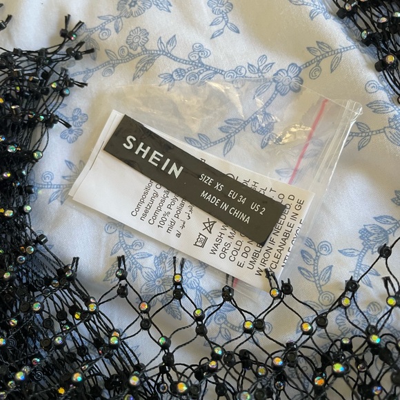 Sheer Rhinestone Dress - Picture 5 of 5